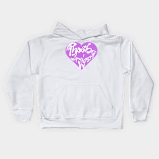 Phoebe Bridgers Heart Kids Hoodie